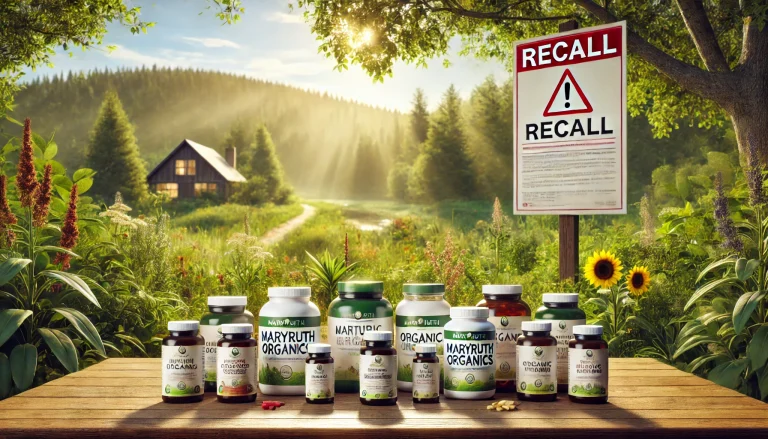 MaryRuth Organics Recall