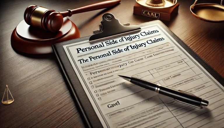 The Personal Side of Injury Claims