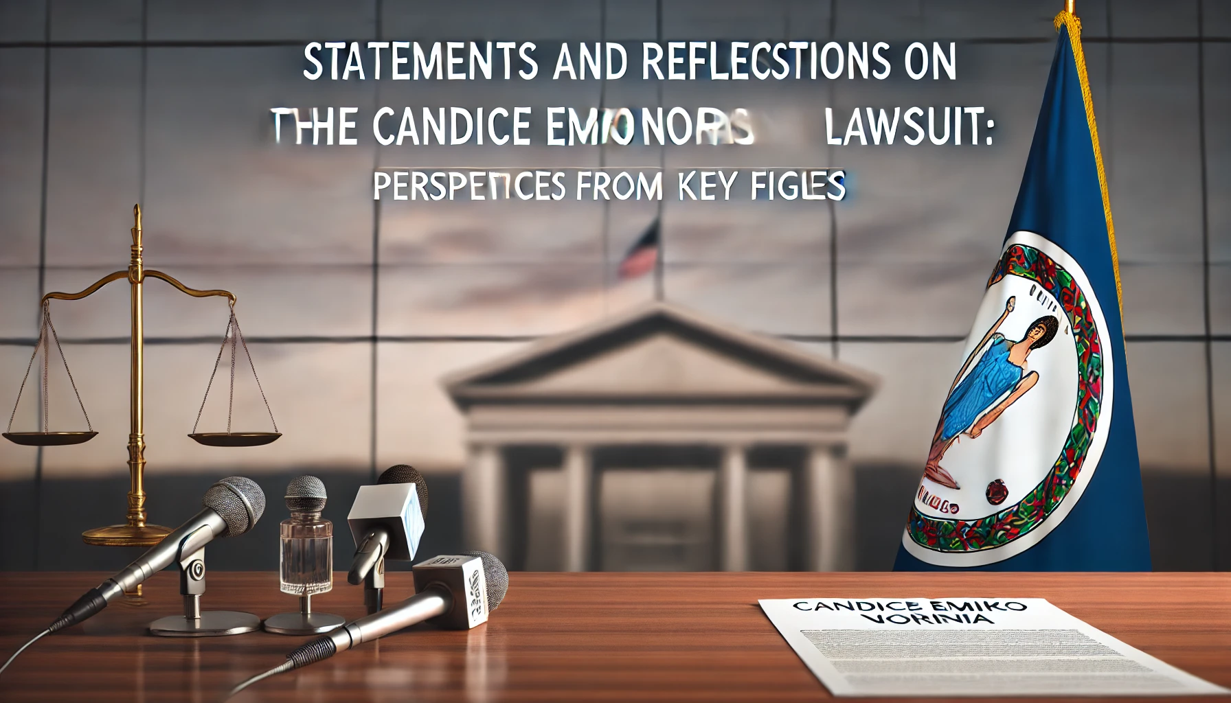 Statements and Reflections on the Candice Emiko Norris Virginia Lawsuit: Perspectives from Key Figures