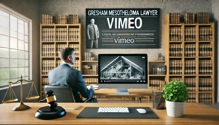 Gresham Mesothelioma Lawyer Vimeo