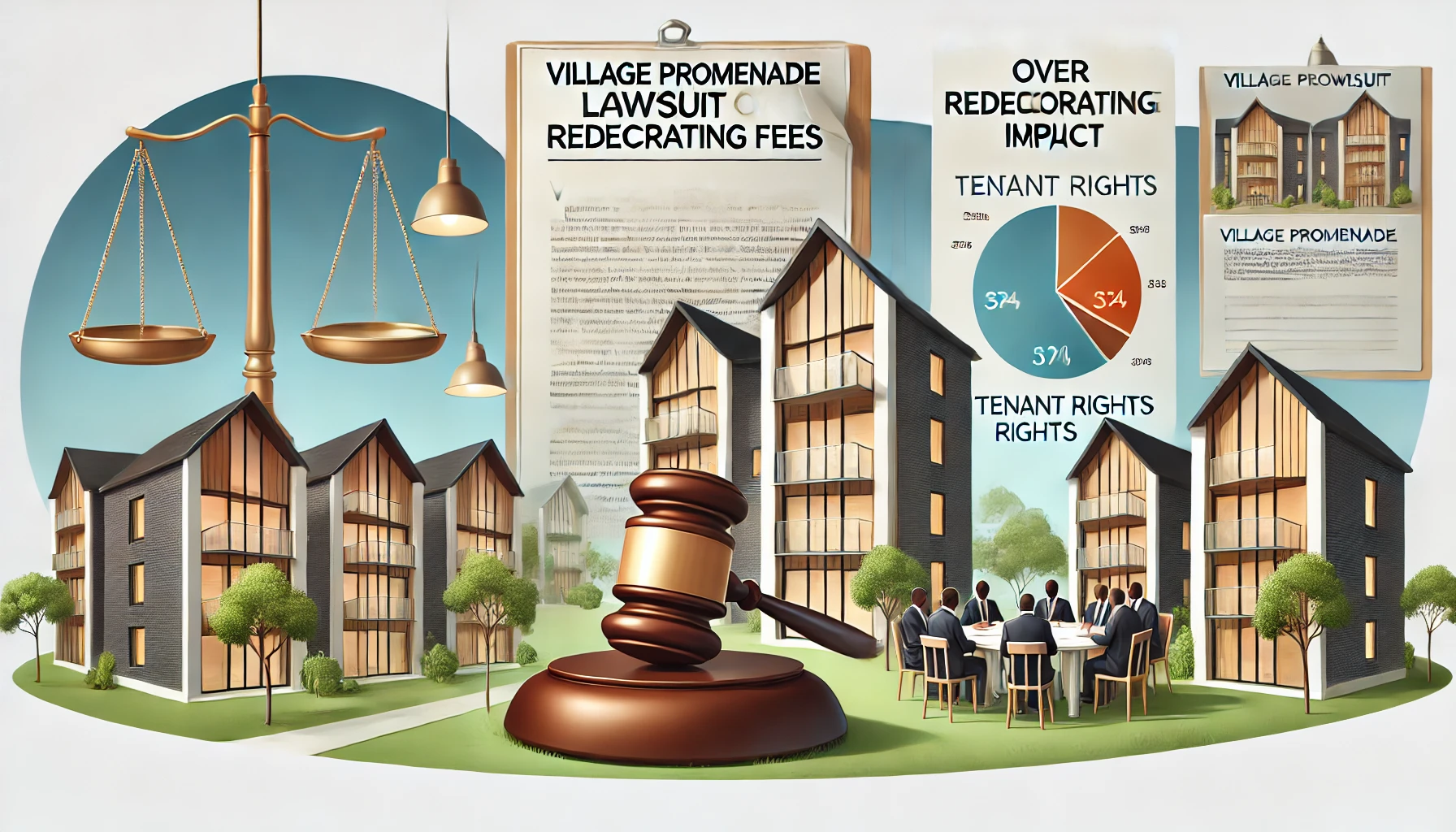 Village Promenade Lawsuit Over Redecorating Fees