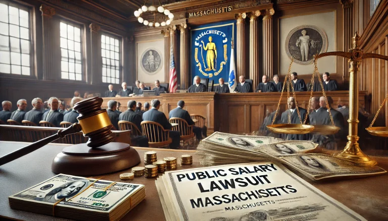 Lawsuit for Public Salaries in Massachusetts