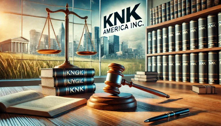 KNK America Inc lawsuit