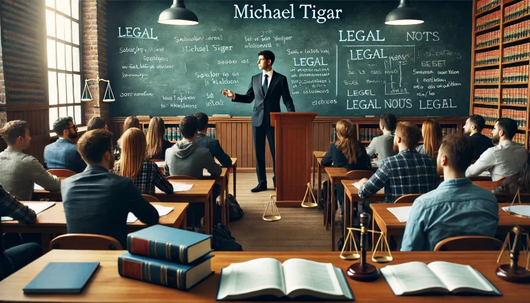 Lawyer Michael Tigar