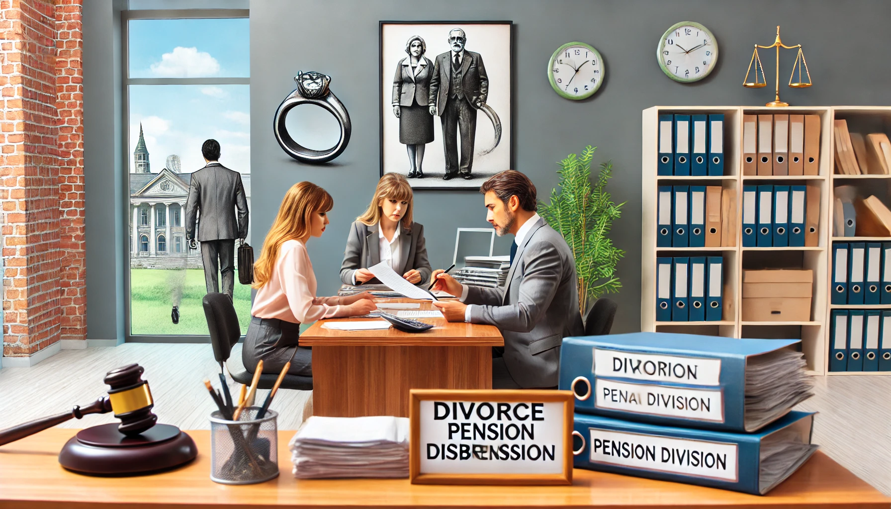 Divorce Pension Disbursement Specialists Sonoma CA