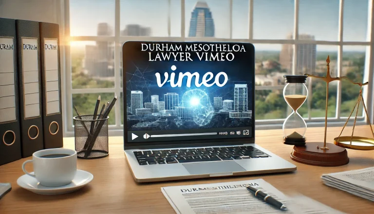 Durham Mesothelioma Lawyer Vimeo