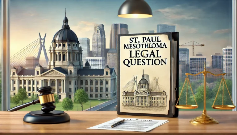 St. Paul Mesothelioma Legal Question