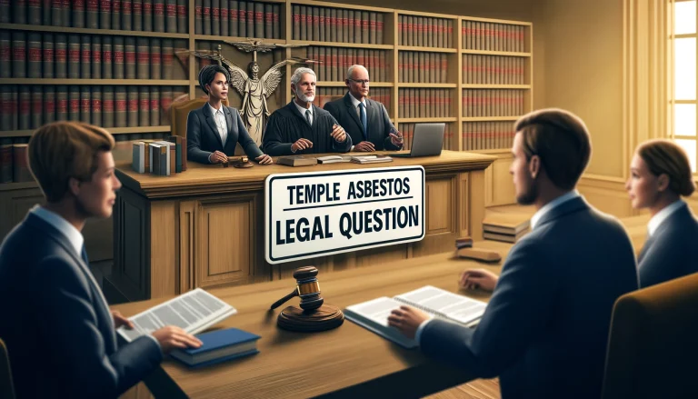 Temple Asbestos Legal Question