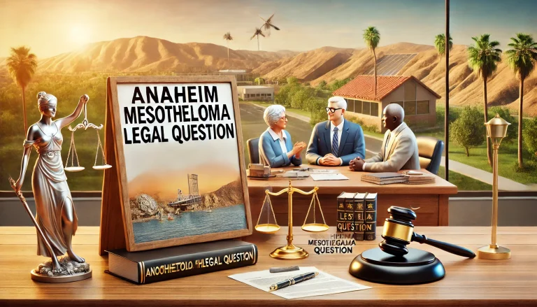 Anaheim Mesothelioma Legal Question