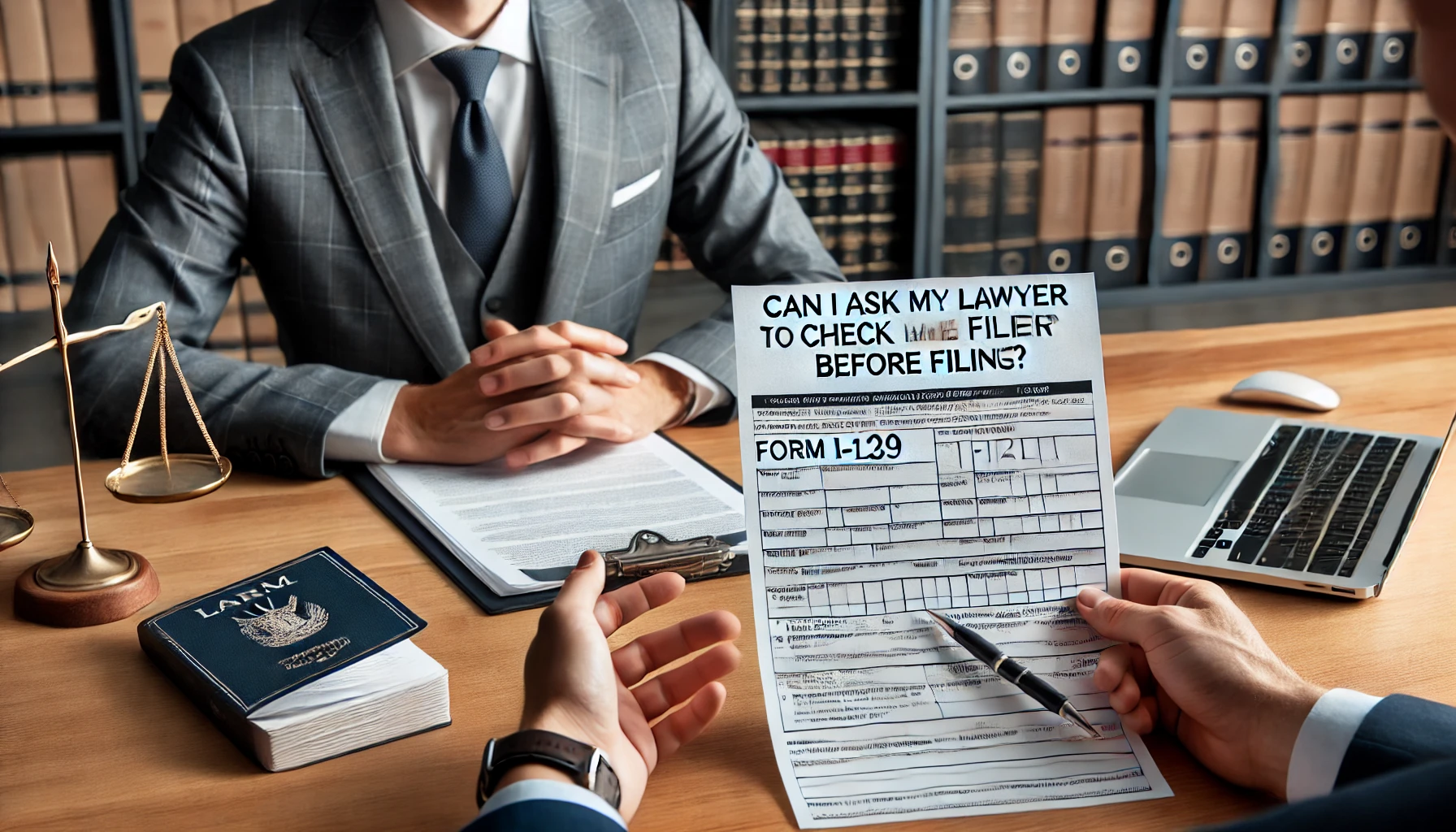 Can I Ask My Lawyer to Check I-129 Before Filing? Exploring the 