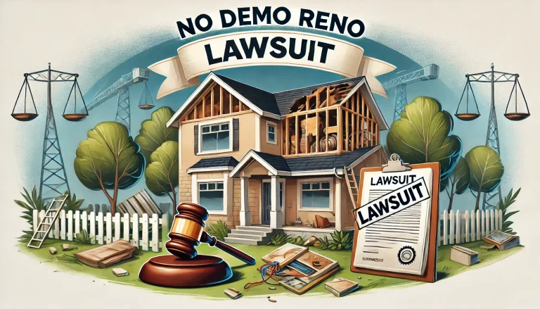 No Demo Reno lawsuit