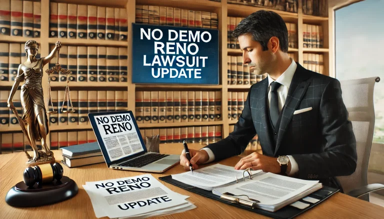 No Demo Reno Lawsuit Update