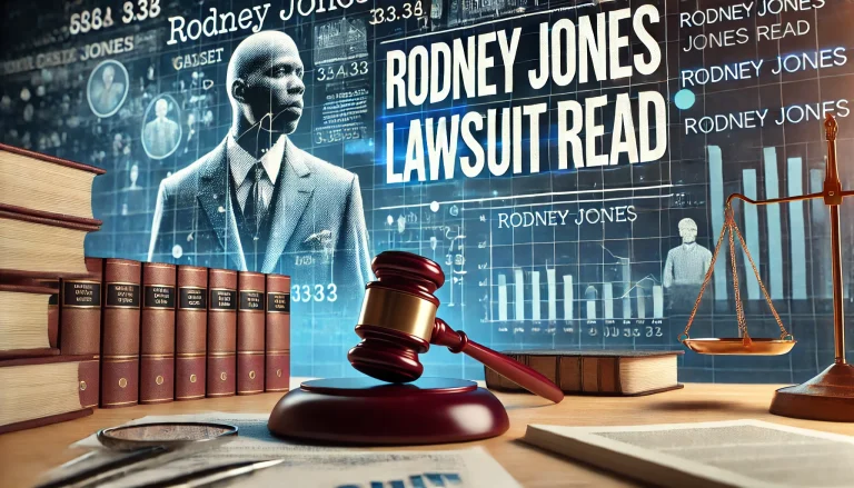 Rodney Jones Lawsuit Read