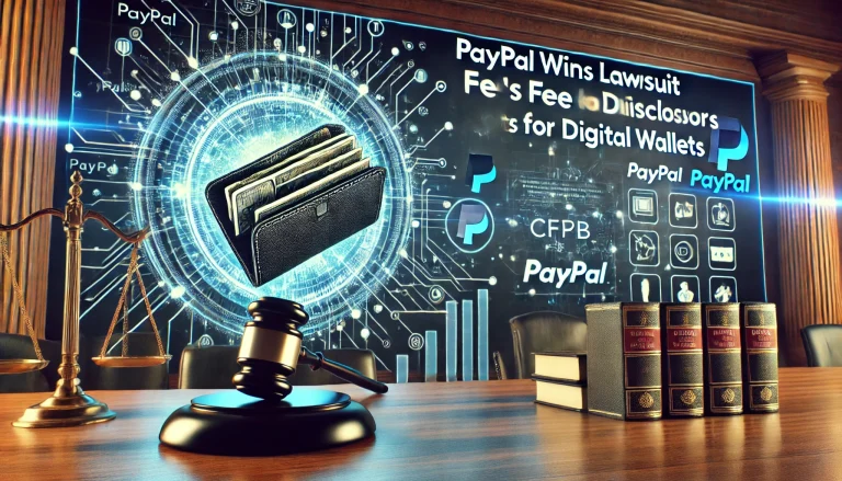 PayPal Wins Lawsuit Against CFPB's Fee Disclosures for Digital Wallets